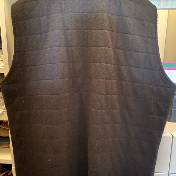 Loro Piana Black Cashmere Quilted Vest - Picture 2 of 3